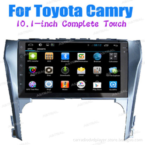 OEM Manufacturer Toyota Auto Video System Full Touch In Car Gps Navigation for Camry